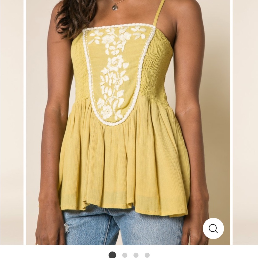 RAGA Sorrento Top in a beautiful golden yellow